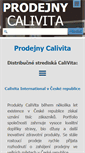 Mobile Screenshot of prodejny-cvi.pharmavita.eu