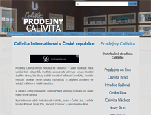 Tablet Screenshot of prodejny-cvi.pharmavita.eu