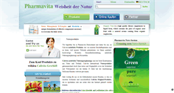 Desktop Screenshot of deutschland.pharmavita.eu